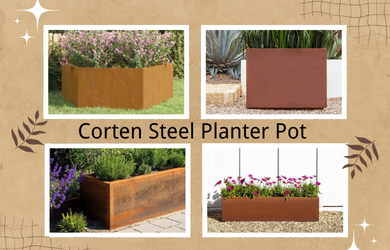 corten steel planter manufacturer